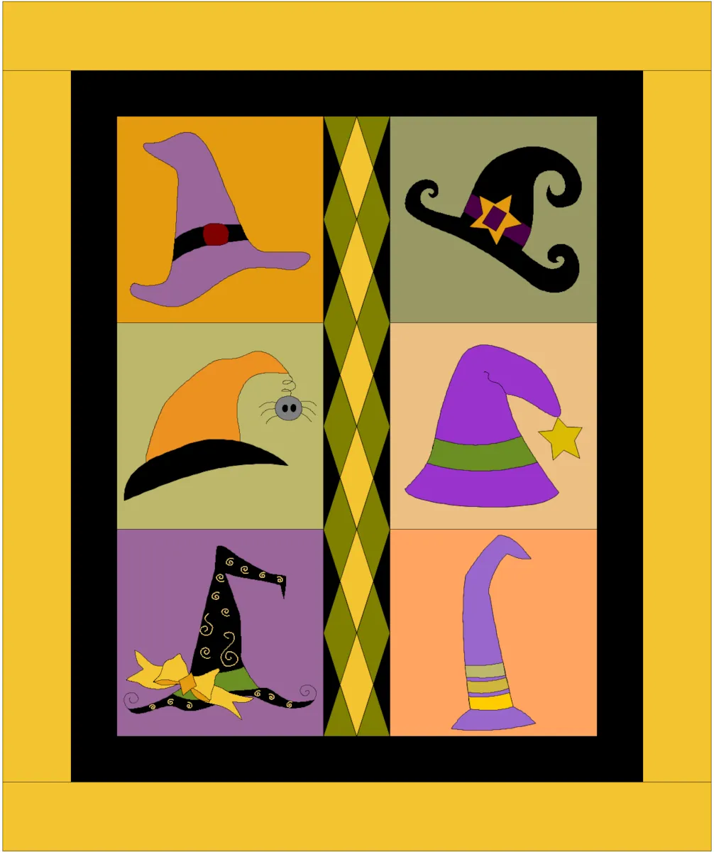 Witch Quilt 2
